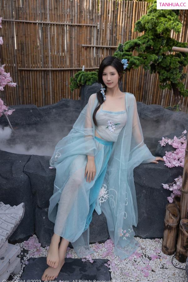陈若依 抖娘利世 [XiuRen]高清写真图 2023.06.28 No.6991 利世 古装美腿第2张图片